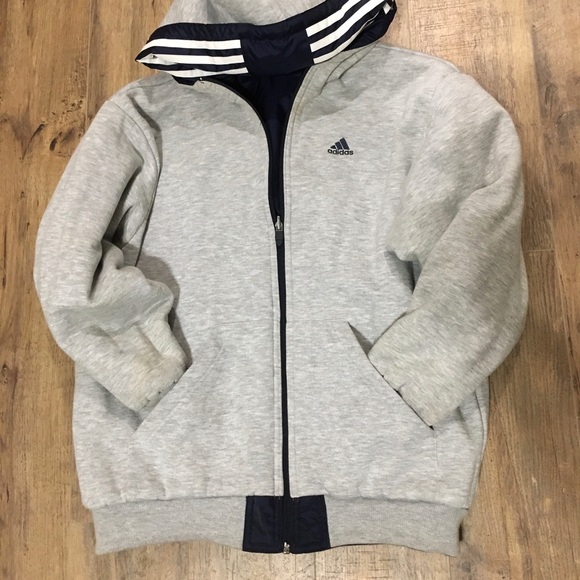 Adidas Large Navy Full zipper Jacket - Picture 4 of 4